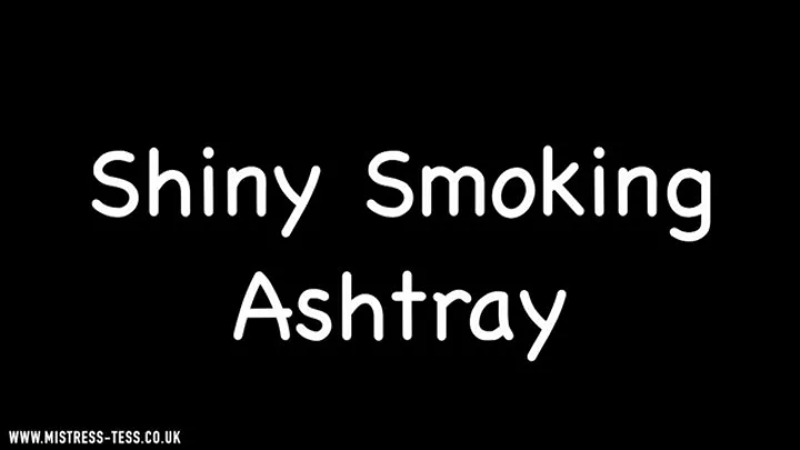 Shiny Smoking Ashtray Triple