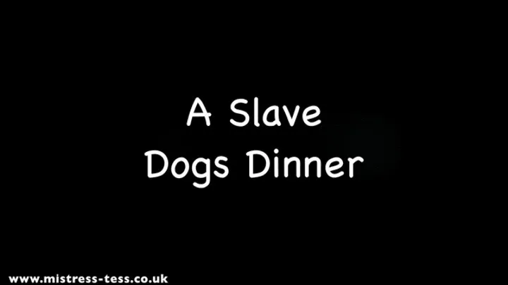 slave Dinner with Mistress Ezada
