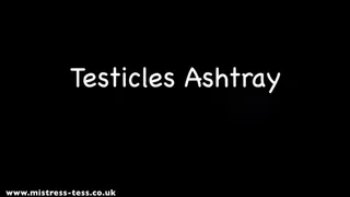 Testicular Ashtray