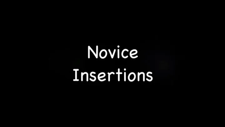 Novice Insertions