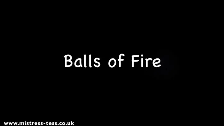 Smoking balls of fire