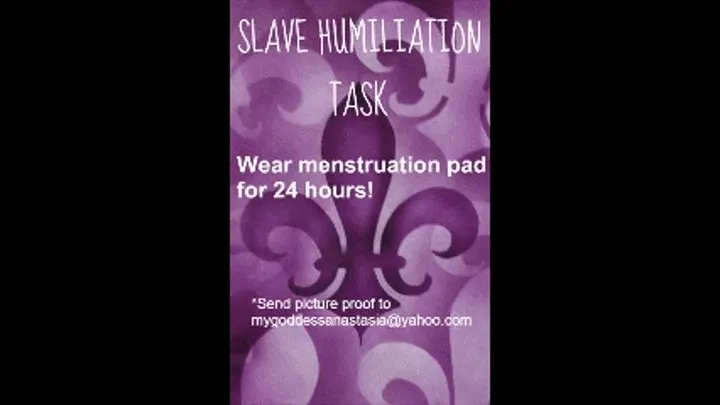 Slave Humiliation Task2