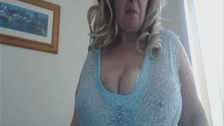 Busty BBW milf seduction of a neighbor