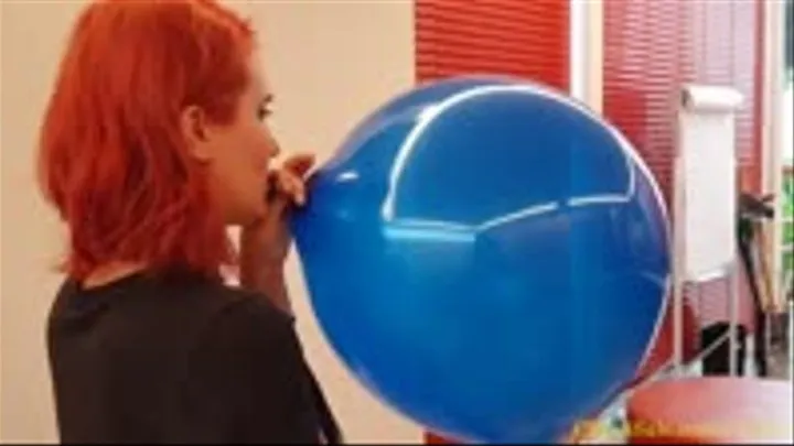Alexa Blow to Pop a Perfect Products 16" Balloon
