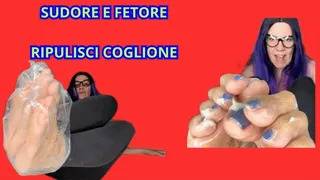 SUDORE E FETORE SECONDA PARTE - LA PRIMA PARTE PIEDI CHE TI FOTTONO