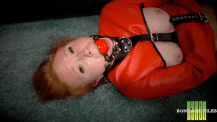 Izzabella Robbins Redhead In A Red Straitjacket