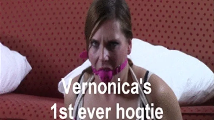 Veronica's First Ever Hogtie