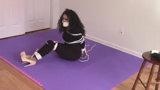 Maria's First Rope Bondage