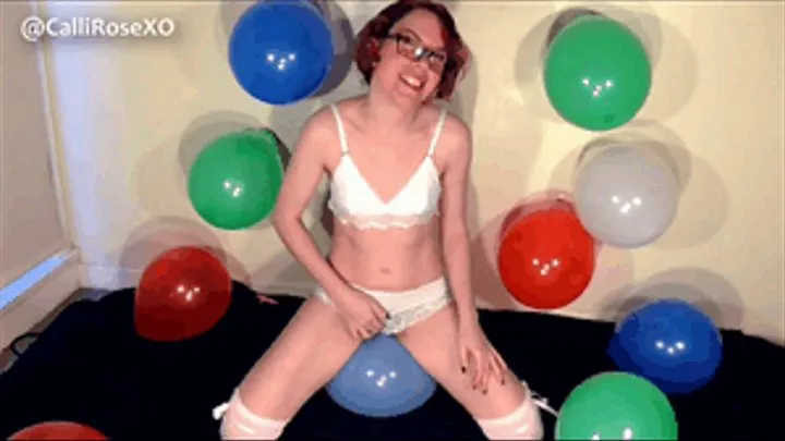 Balloon Pop Masturbation