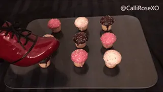 Crushing Cupcakes in Red Heels