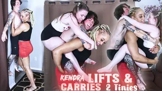 Kendra Lifts & Carries 2 Tinies