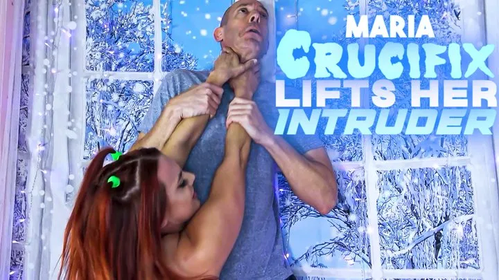 Maria Crucifix Lifts Her Intruder