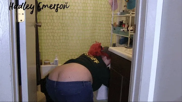 Female Plumber Stinks Up Your Bathroom!