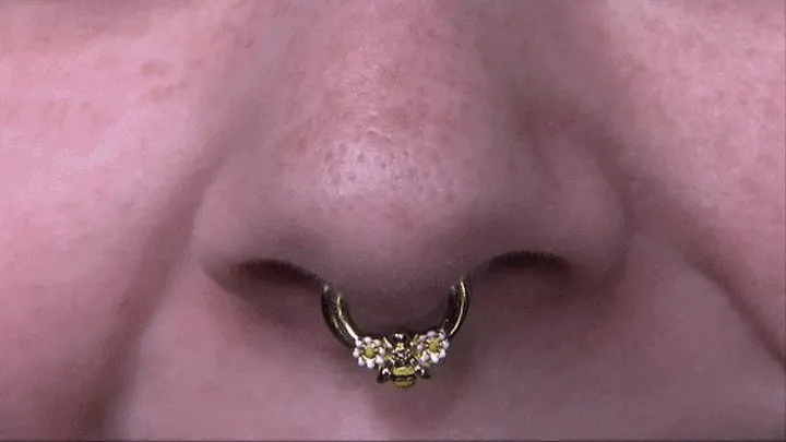 Cute Nose and Septum Piercing