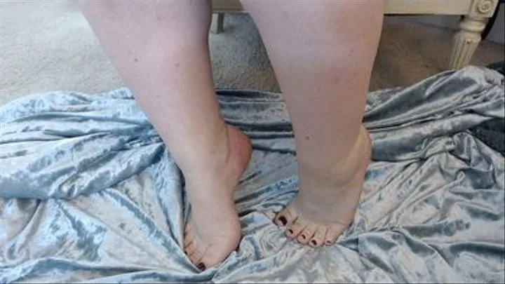 Bbw size 11 fat foot worship