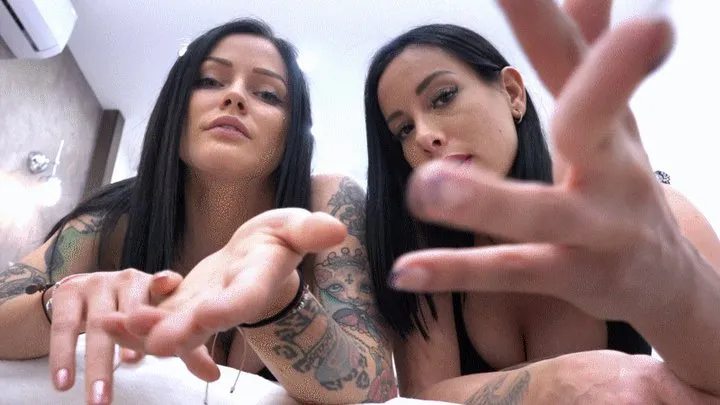 ELECTRA And REA - Finger Food - Hand Worship POV