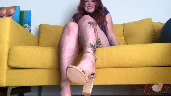 High Heels & Hairy Legs for Pervs