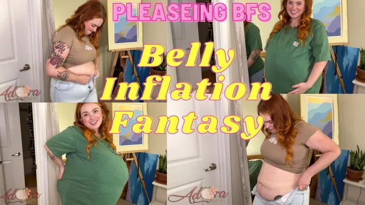 Pleasing BFs Belly Inflation Fantasy