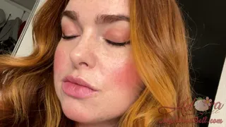 Redhead Obsessed Face Fetish