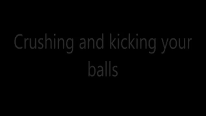 Crushing and kicking your balls