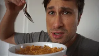 Giant Eating Tiny People in Cereal