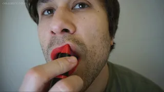 Lipstick and Kissing First Time