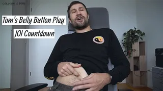 Toms Belly Button Play JOI Countdown - Toms Fetish Store