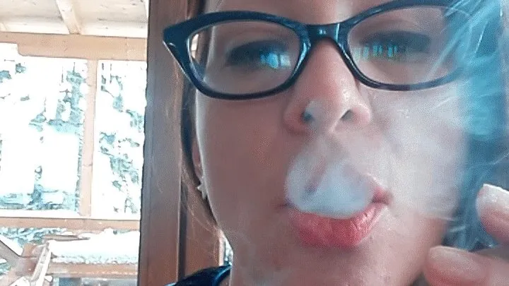 Smoking cigar in public