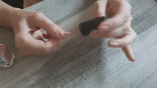 Nail polishing