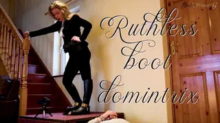 The ruthless boot Dominatrix
