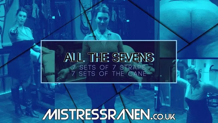 [848] All the Sevens 7 Sets of Strap and Cane