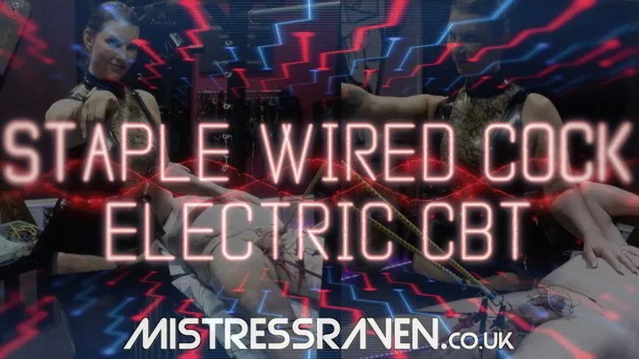 [834] Staple Wired Cock Electric CBT