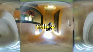 Yellow Sub Dual Stream Toilet Slave 03 Naked Nancy