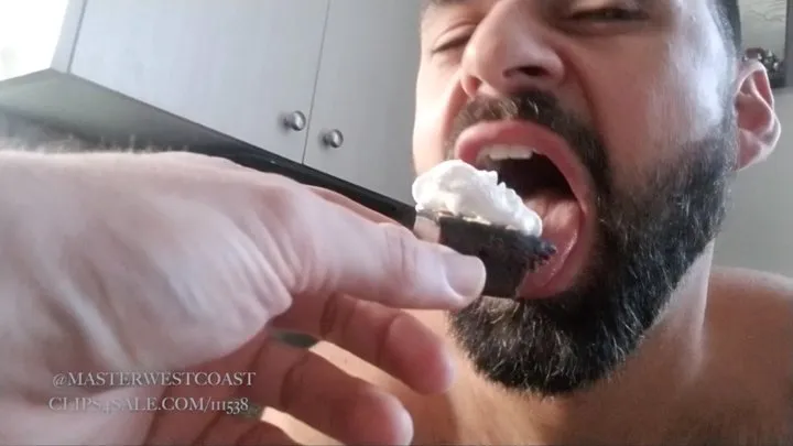 Master Westcoast's Hungry for his Slave (Vore, Swallow, Mouth) Requested