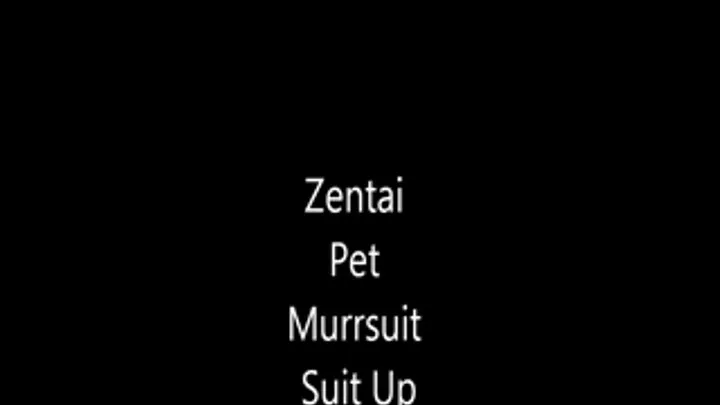 Zentai Pet Murrsuit Suit Up