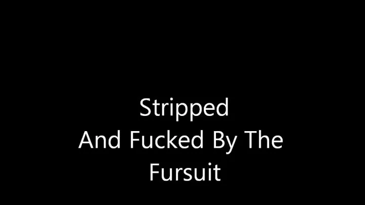 Stripped And Fucked By The Fursuit