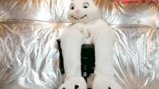 Easter Mascot Feet and Paw Play