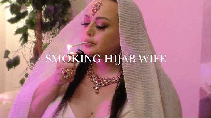 GODDESS SMOKES IN HIJAB