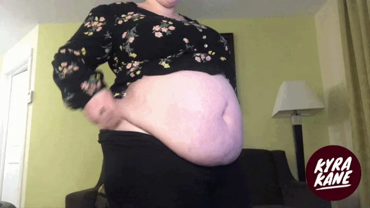 Fat Chat Cant Hide My Belly Anymore