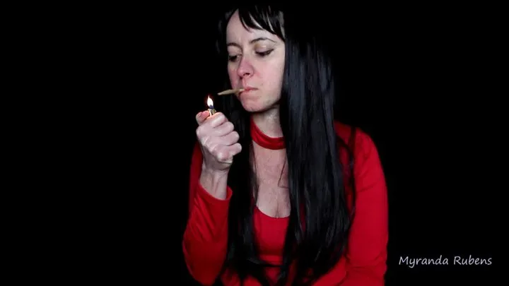 Myranda's Smoking In Slow Motion