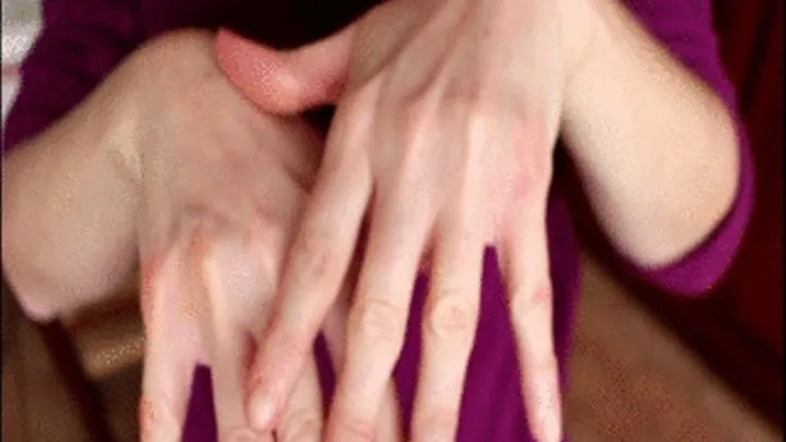 Veins of my hands.