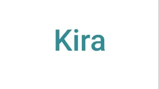 PremiumBukkake - Kira #1 - First Camera
