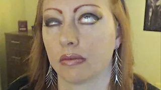 Eye Rolling Jerk Off Slave