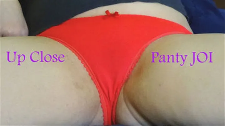 Up Close Panty JOI