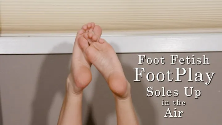 Foot Fetish FootPlay Soles Up in the Air - Kylie Jacobsx