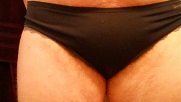 Black Satin Panties