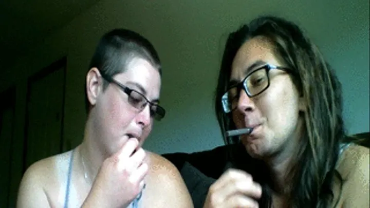 Tori and Alex Smokin