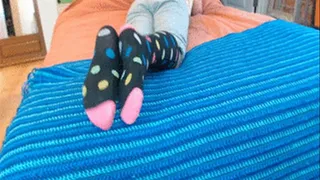 Polka Dot Tube Socks