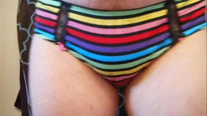 rainbow panties