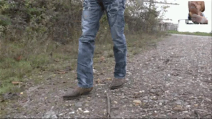 Phone and Watches under my Cowboy Boots